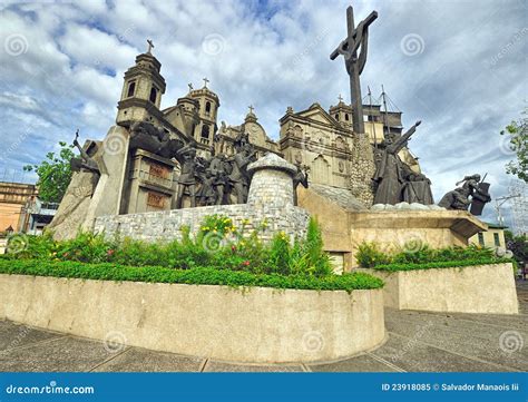 Heritage Of Cebu Monument. Ferdinand Magellan. Stock Photography ...