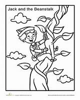 Jack And The Beanstalk Coloring Pages Free sketch template