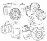 Camera Coloring Pages sketch template
