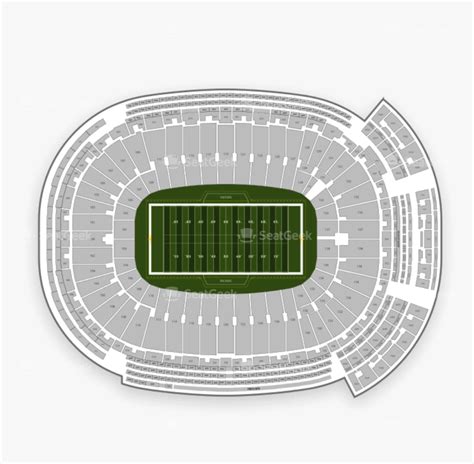 Lambeau Field Virtual Seating Map | Elcho Table