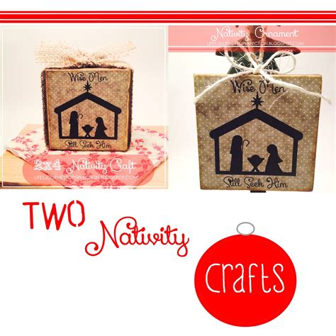 Life's Journey To Perfection: Nativity Christmas 2x4 Block Decoration ...