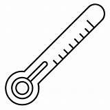 Thermometer Outline coloring Book Page Line Art drawing  Premium AI sketch template