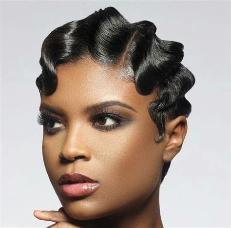 Pin by Tickles treats on hair styles | Hair waves, Finger wave hair, Finger waves short hair