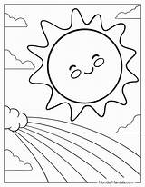 20 Sun Coloring Pages Free PDF Printables sketch template