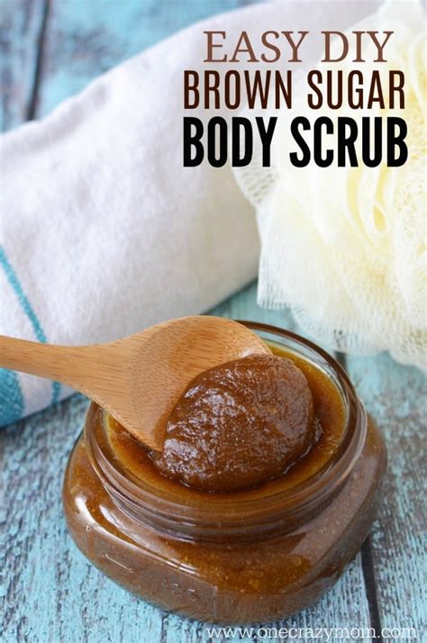 Brown Sugar Body Scrub - DIY Brown Sugar Scrub