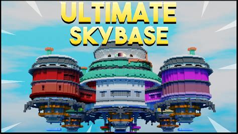 Ultimate Sky Base by Snail Studios (Minecraft Marketplace Map) - Minecraft Bedrock Marketplace ...