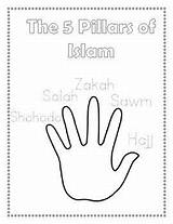 5 Pillars Of Islam Sheet Coloring Pages sketch template