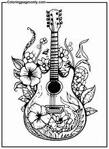 30  Guitar Coloring Pages Free Printable PDF JPG PNG & Online sketch template
