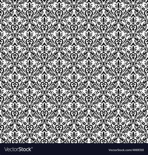 Damask seamless Royalty Free Vector Image - VectorStock