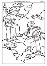 Rock Climbing Coloring Page Pages sketch template