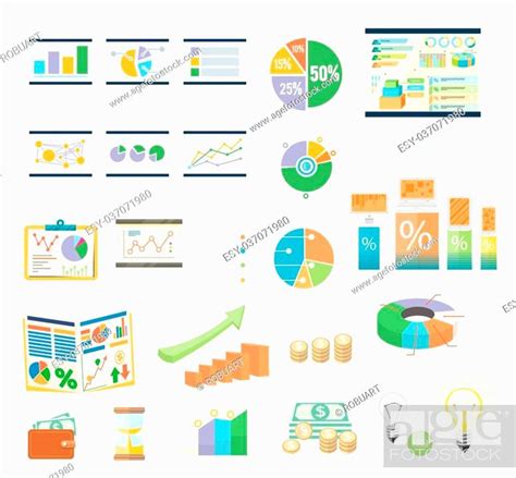 Data tools finance diagram and graphic. Data and tool, chart and graphic, business data tools ...