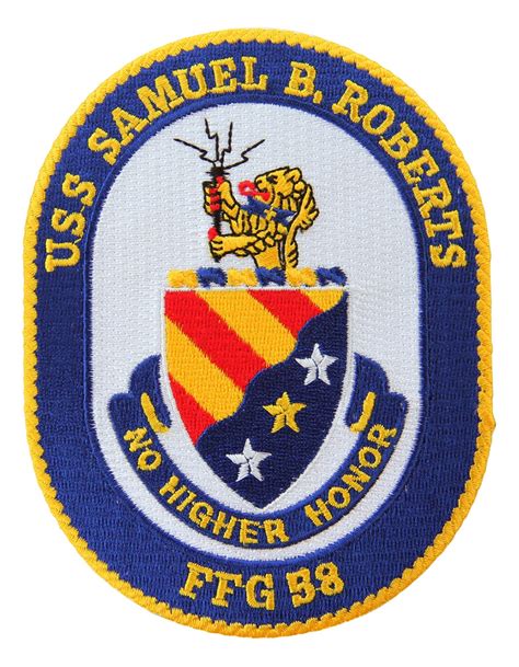 USS Samuel B. Roberts FFG-58 Ship Patch | Flying Tigers Surplus