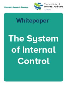 IIA-Australia White Paper - The System of Internal Control