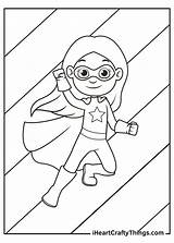 Superhero Coloring Pages Updated 2021 sketch template