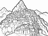 Peru Coloring Fun For Kids  Page sketch template