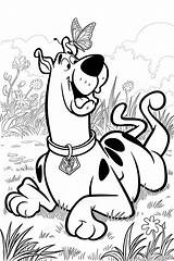 30 Scooby Doo Coloring Pages Fun For All Ages  Colouringartcom sketch template