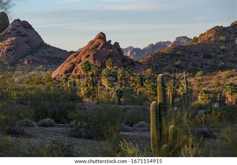 Papago Park Sunset Lookout Stock Photo 1671154915 | Shutterstock