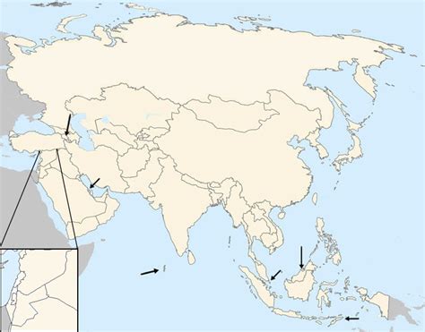 Find the Countries of Asia by Capital Quiz