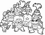 Mario Brothers Coloring Pages Printable sketch template