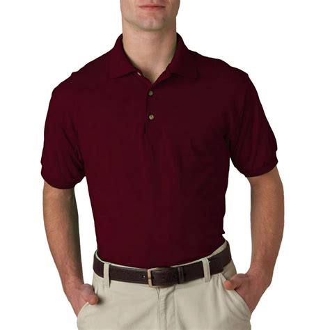 Gildan - Gildan G8800 DryBlend Adult Polo Shirt -Maroon-X-Large ...