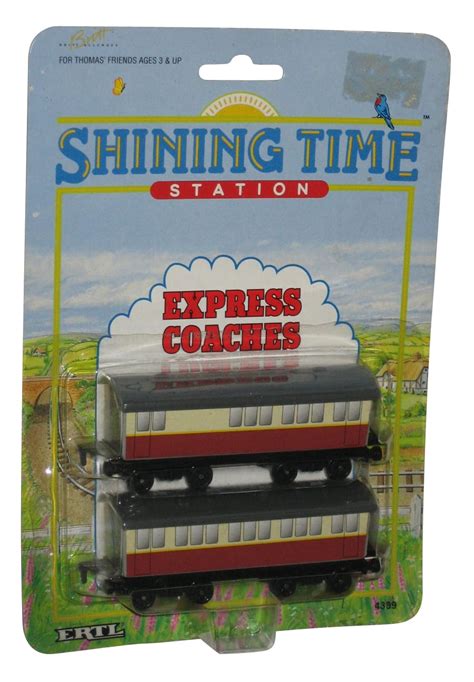 Thomas Tank Engine Shining Time Station Express Coaches Ertl Die Cast ...