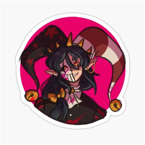 "Minecraft's Deadliest Assassin - ClownPierce" Sticker for Sale by Aoikitty | Redbubble