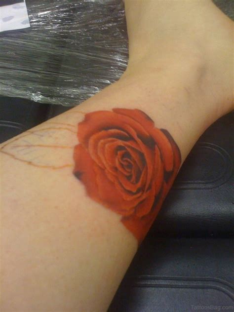 41Good Looking Rose Tattoos For Ankle - Tattoo Designs – TattoosBag.com