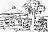 Boardwalk Coloring Pages sketch template