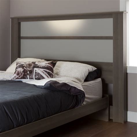 South Shore Gloria King Headboard with Lights, 78", Multiple Finishes ...