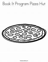 Book It Program Pizza Hut Coloring Page  Twisty Noodle sketch template
