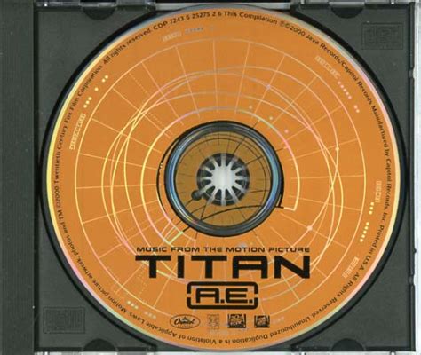 Titan A.E. Soundtrack (2000) - CD Sniper Reference Collection of Rare ...