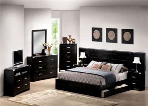 black bedroom sets queen - Stunningly Black Bedroom Sets – Home ... | Master bedroom furniture ...