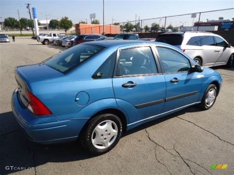 Light Sapphire Blue Metallic 2000 Ford Focus LX Sedan Exterior Photo ...