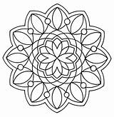 Free Printable Geometric Coloring Pages sketch template