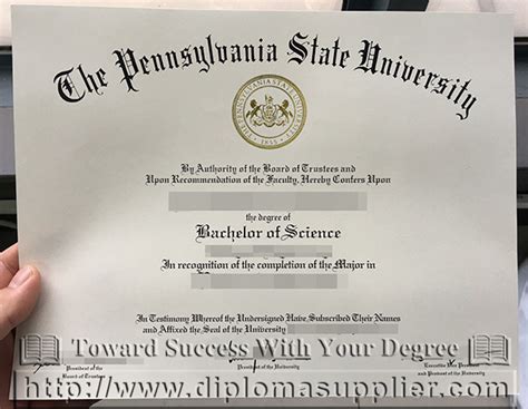 how to buy fake PSU degree, Pennsylvania State University diploma ...