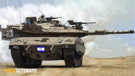 New Israeli Tank Merkava Mk 5 Barak Is Ready For Action - YouTube