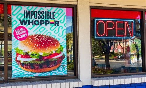 Burger King Impossible Burger Locations Los Angeles - Burger Poster