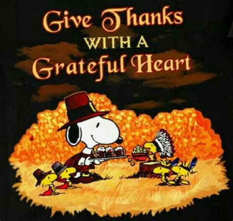 Snoopy and Woodstock Peanuts Thanksgiving, Happy Thanksgiving Pictures ...