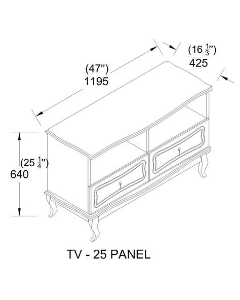 Wooden Tv Cabinet | Tv Unit With Shelf And Panel