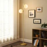 Willa Arlo Interiors Garceau 63.4'' Gold LED Tree Floor Lamp & Reviews ...