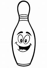 Bowling Pin Coloring Page Free Printable Pag  Vrogueco sketch template