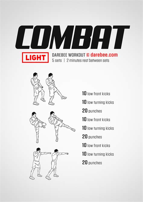 Combat Light Workout