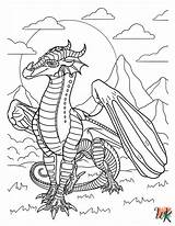 20 Wings Of Fire Coloring Pages sketch template