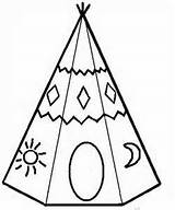 Teepee Coloring Page At GetColoringscom  Free Printable Colorings sketch template