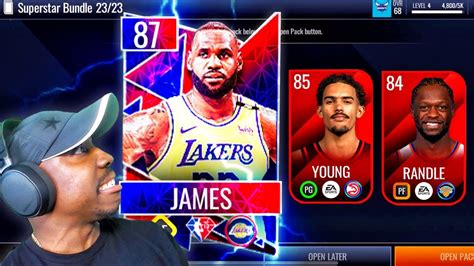 NBA LIVE MOBILE SEASON 6 PACK OPENING! 75th Anniversary Grand Master LeBron Ep. 1 - YouTube