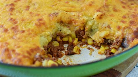 Beef And Cornbread Tamale Pie Recipe