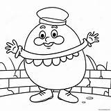 Colorful Humpty Dumpty Coloring Page 54304 42958 sketch template