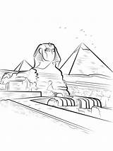 Sphinx Coloring Pages  Free Printable For Kids sketch template