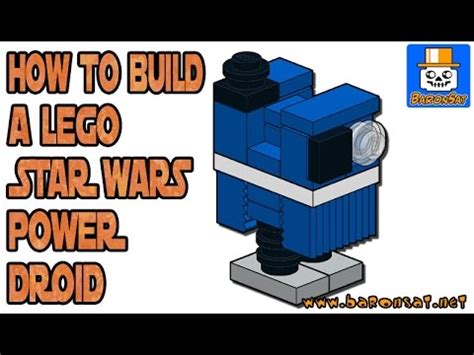 STAR WARS ANH LEGO GONK DROID CUSTOM INSTRUCTIONS - YouTube