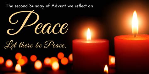 Advent Week Two: We Reflect on Peace.